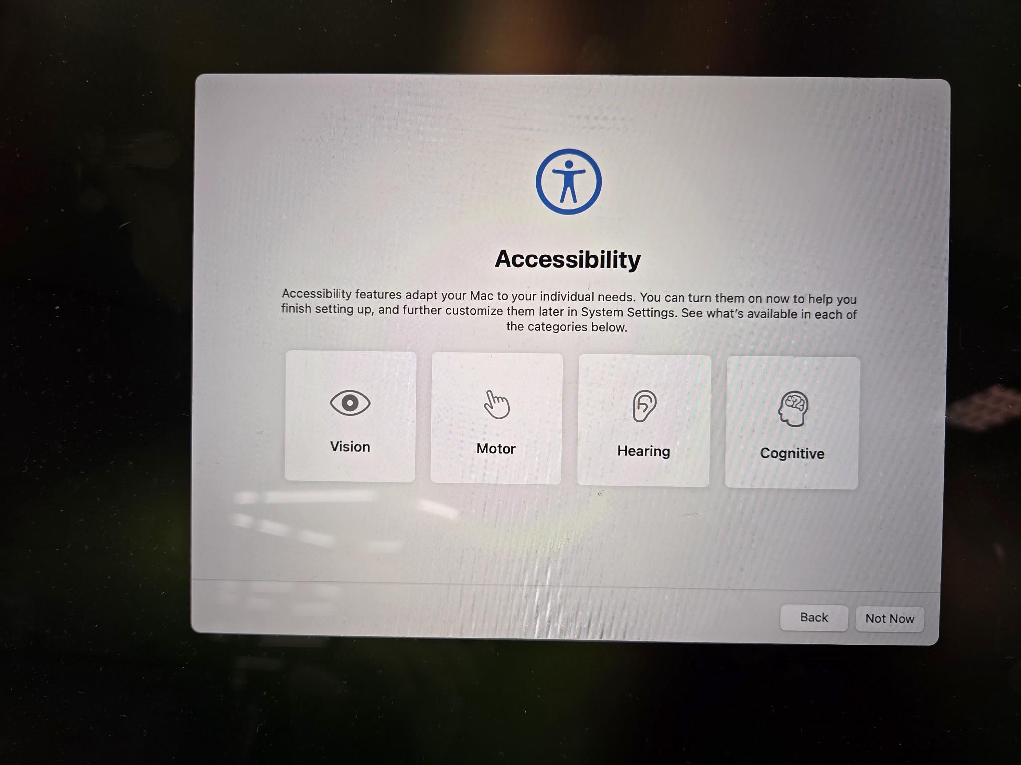Accesibilidad Mac